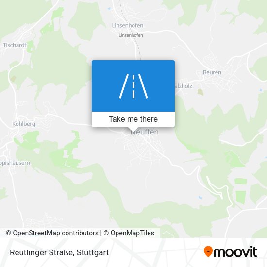 Reutlinger Straße map