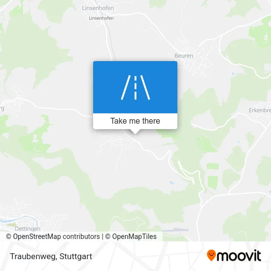 Карта Traubenweg