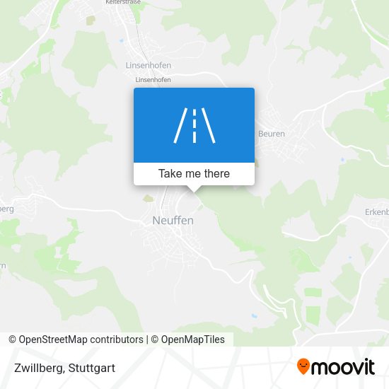 Карта Zwillberg