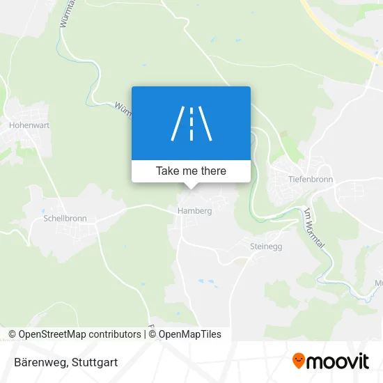 Карта Bärenweg