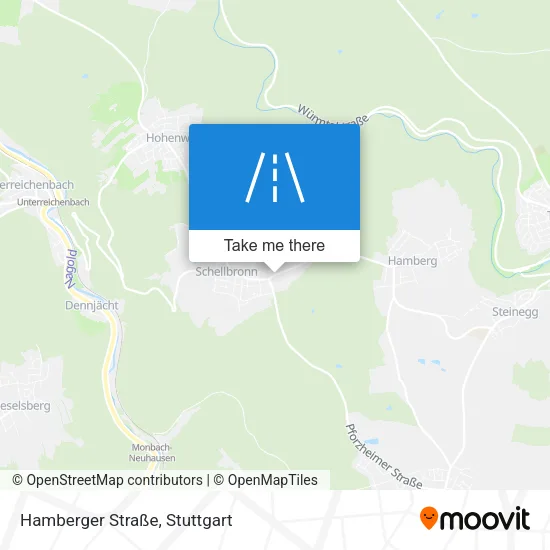 Hamberger Straße map