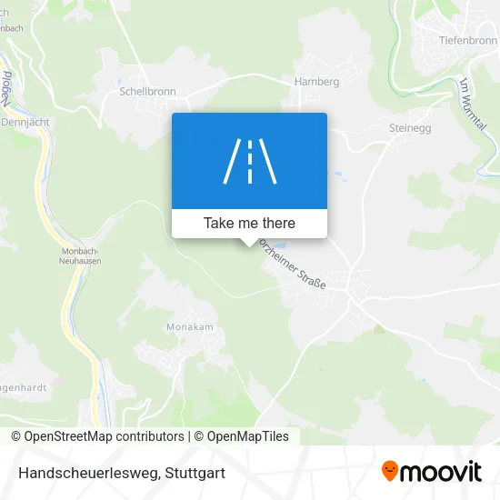 Карта Handscheuerlesweg