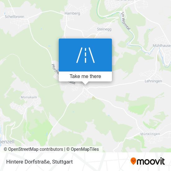 Hintere Dorfstraße map