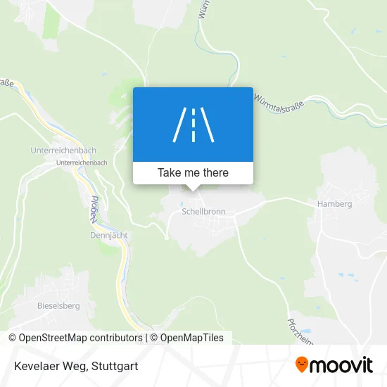 Карта Kevelaer Weg