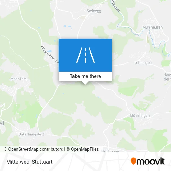 Карта Mittelweg