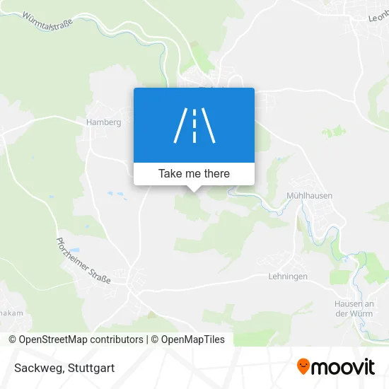 Карта Sackweg