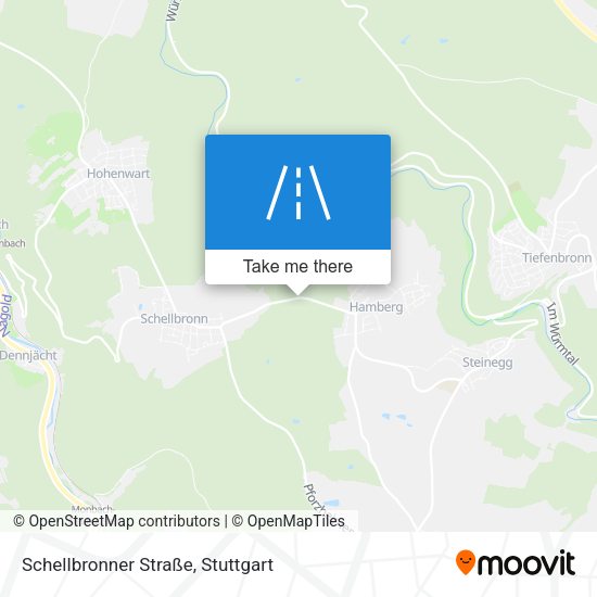 Schellbronner Straße map