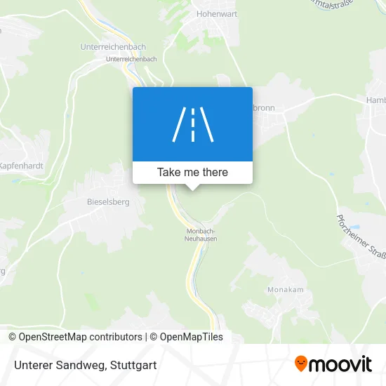 Карта Unterer Sandweg