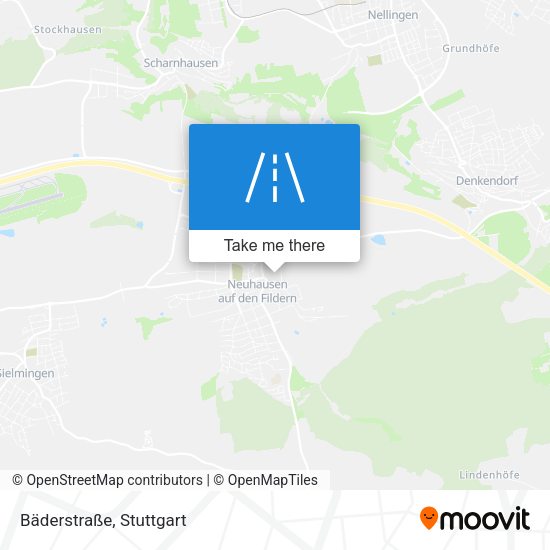 Bäderstraße map