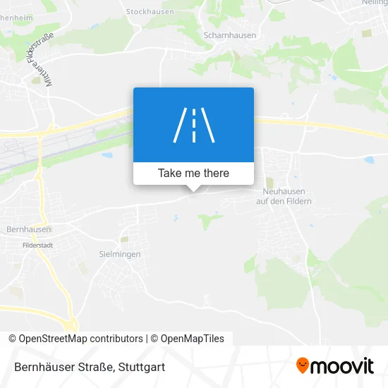 Карта Bernhäuser Straße