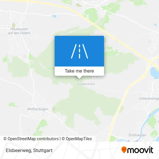 Карта Elsbeerweg