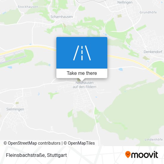 Fleinsbachstraße map