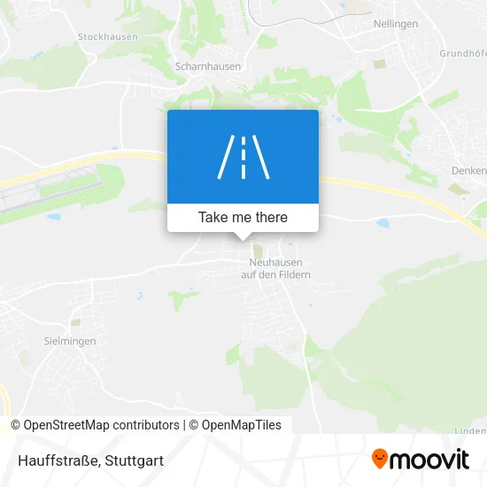Карта Hauffstraße