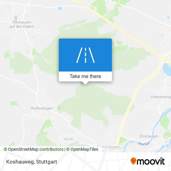 Карта Koshauweg