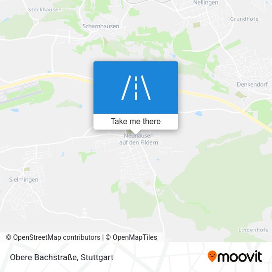 Obere Bachstraße map