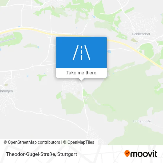 Карта Theodor-Gugel-Straße