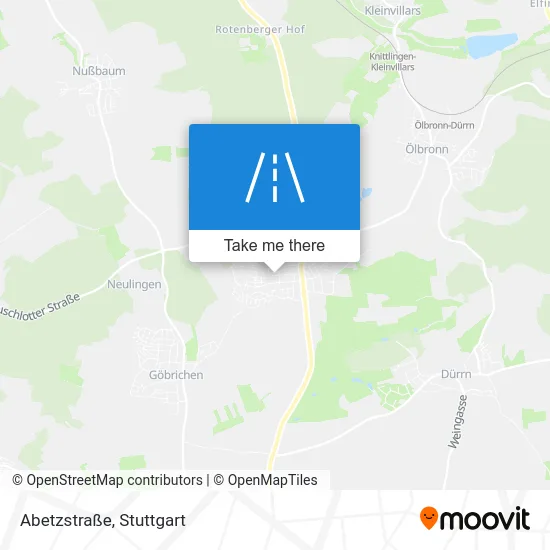 Карта Abetzstraße