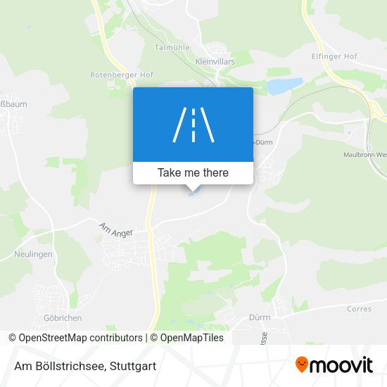 Am Böllstrichsee map