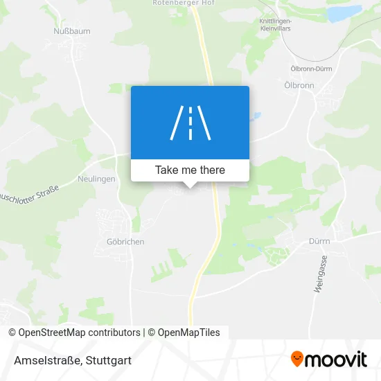 Карта Amselstraße