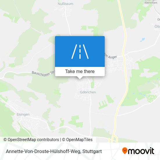 Annette-Von-Droste-Hülshoff-Weg map