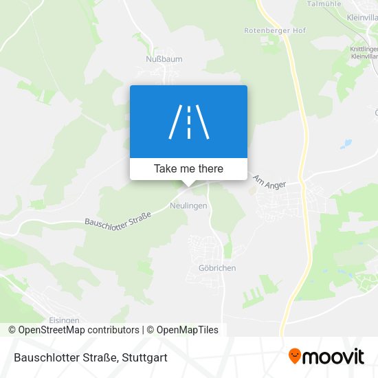 Bauschlotter Straße map