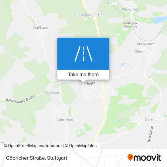 Göbricher Straße map