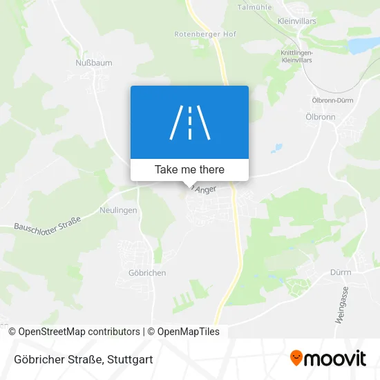 Göbricher Straße map