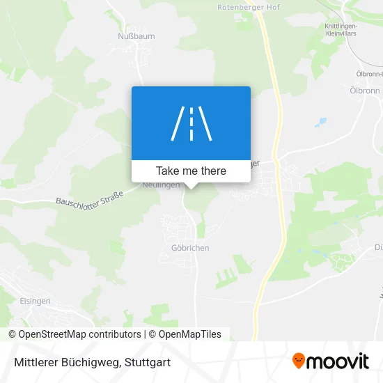 Карта Mittlerer Büchigweg