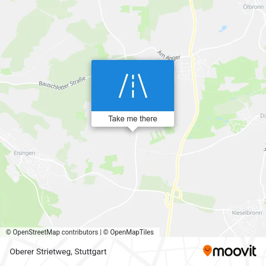 Карта Oberer Strietweg