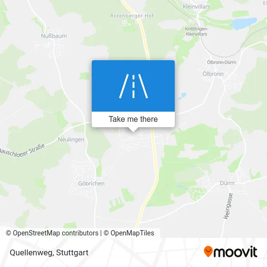 Карта Quellenweg