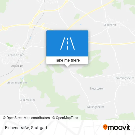 Карта Eichenstraße