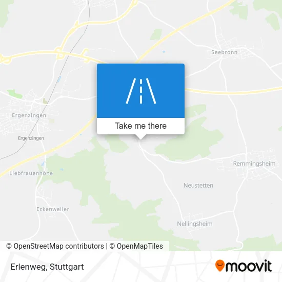 Карта Erlenweg