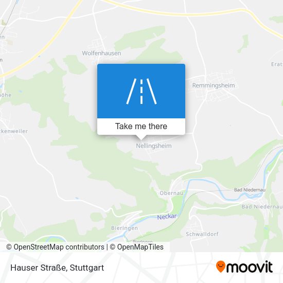 Карта Hauser Straße
