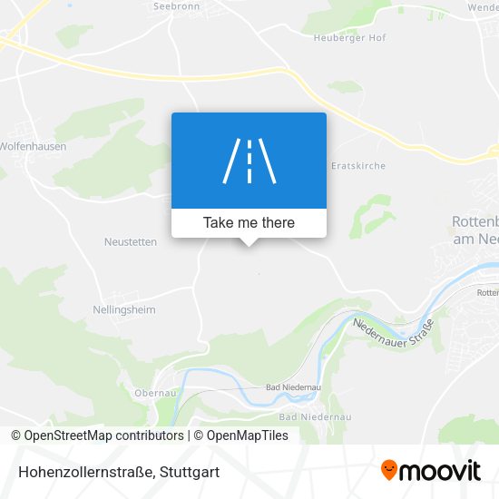 Hohenzollernstraße map