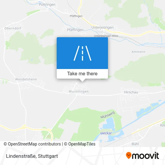 Карта Lindenstraße