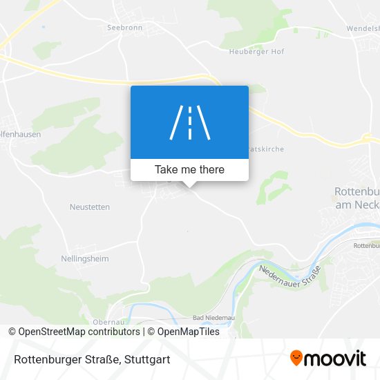 Rottenburger Straße map