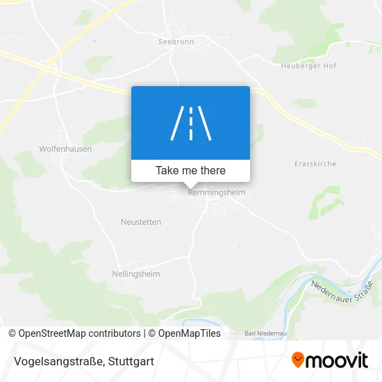 Карта Vogelsangstraße