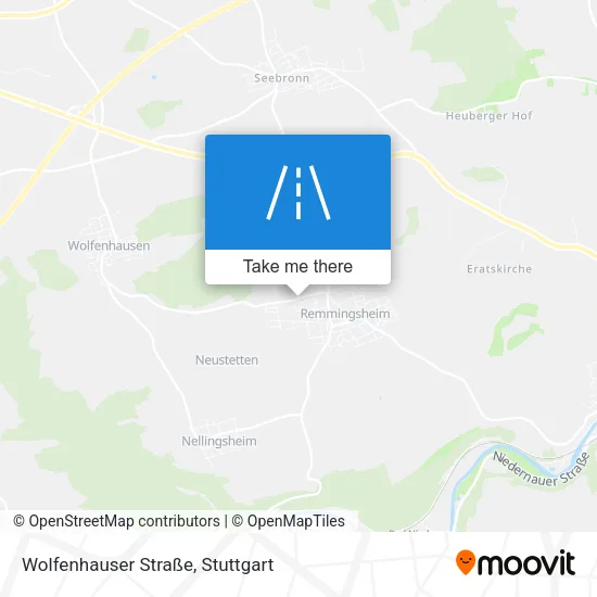 Карта Wolfenhauser Straße
