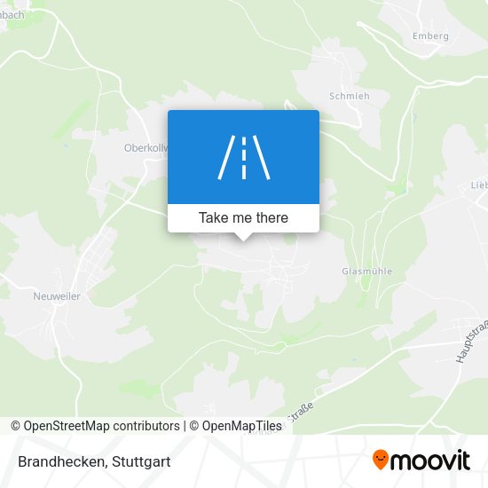 Карта Brandhecken