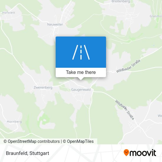 Карта Braunfeld
