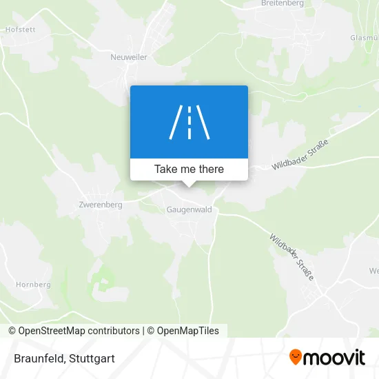 Карта Braunfeld