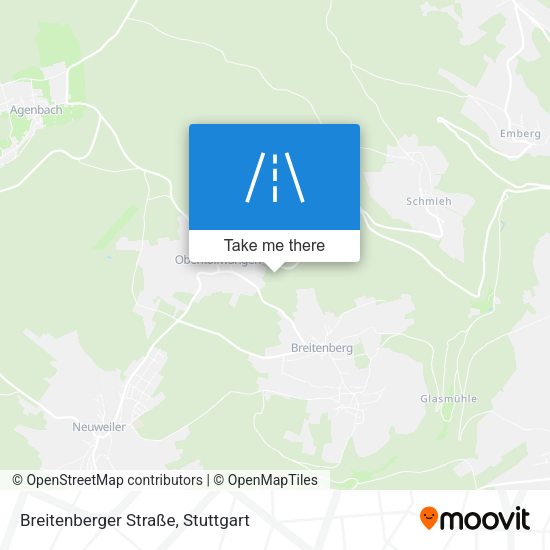 Breitenberger Straße map