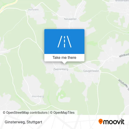 Карта Ginsterweg