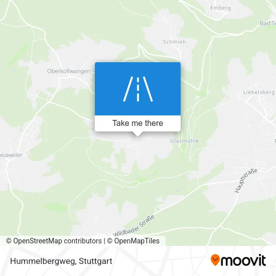 Карта Hummelbergweg