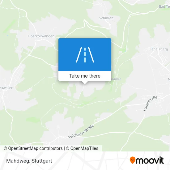 Карта Mahdweg