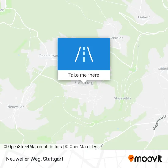 Карта Neuweiler Weg