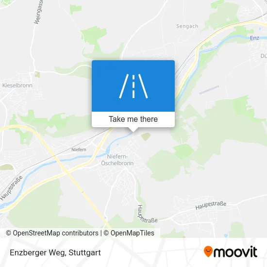Карта Enzberger Weg