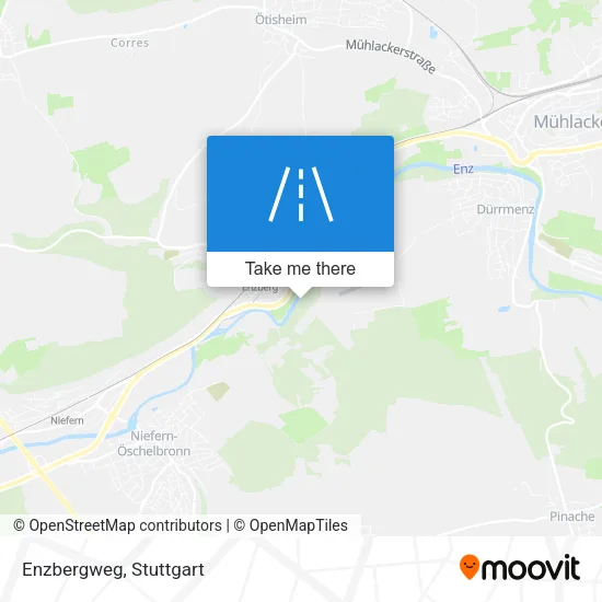 Карта Enzbergweg
