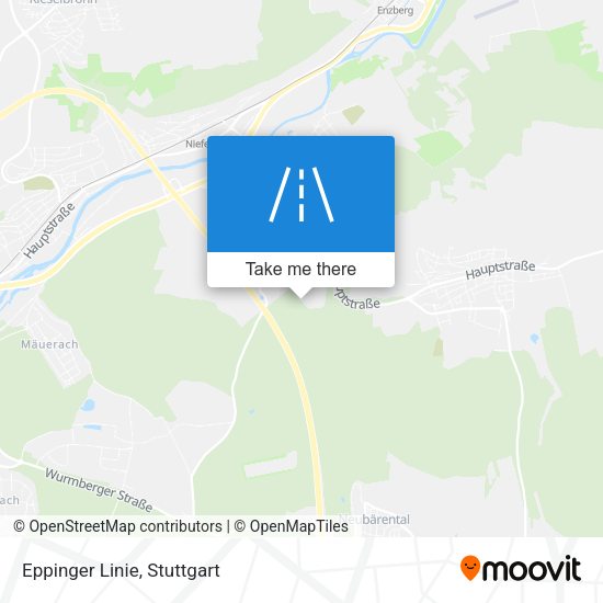 Eppinger Linie map
