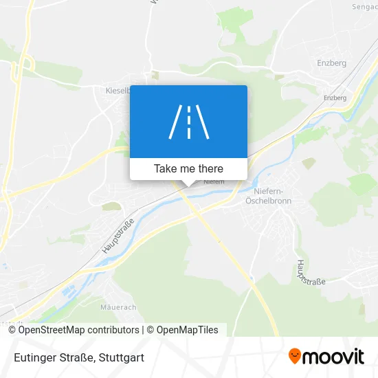 Карта Eutinger Straße